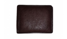 Портмоне Ostrich Leather из кожи страуса коричневое